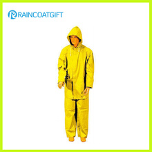 2PCS желтый полиэстер мужская Rainsuit (Rpp-034)